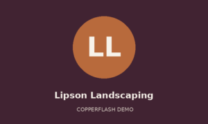 Lipson Landscaping logo
