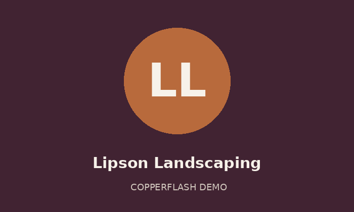 Lipson Landscaping logo